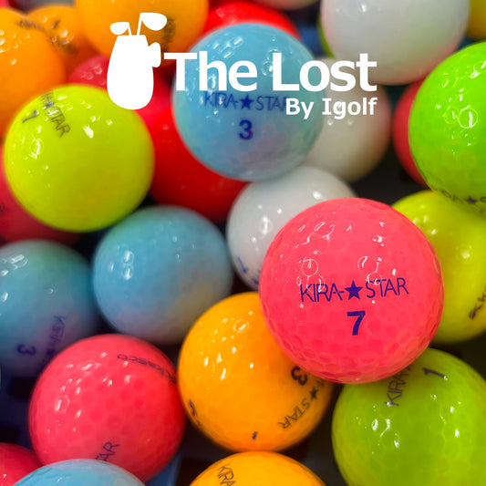 ゴルフボール　ロストボール　キャスコ　キラスター　カラー色々　３０個セット